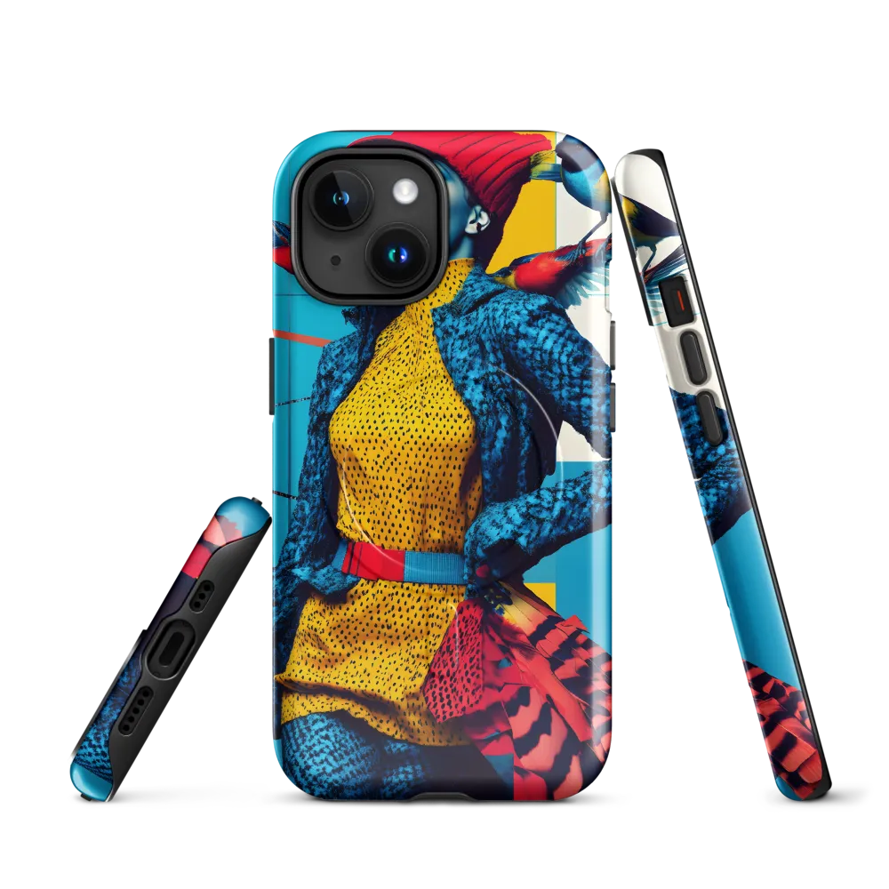 Vibrant Fusion of Nature and Fashion