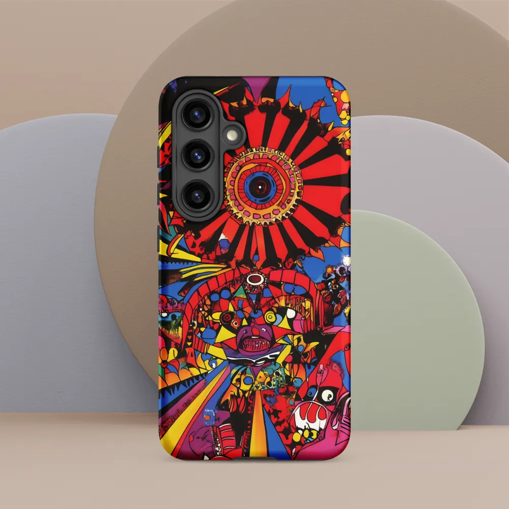 Cosmic Kaleidoscope | Phone Case |  S24 | Tough Case | Matte