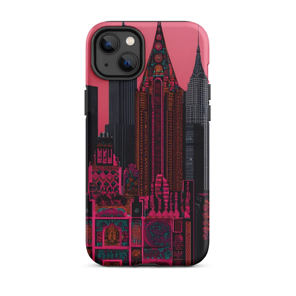 Urban Vibrance: A Digital Exploration of Skyscrapers