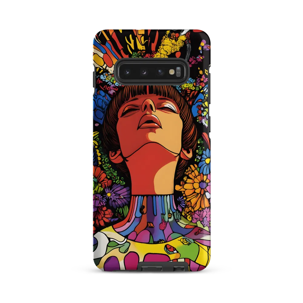Vibrant Ecstasy: A Psychedelic Portrait
