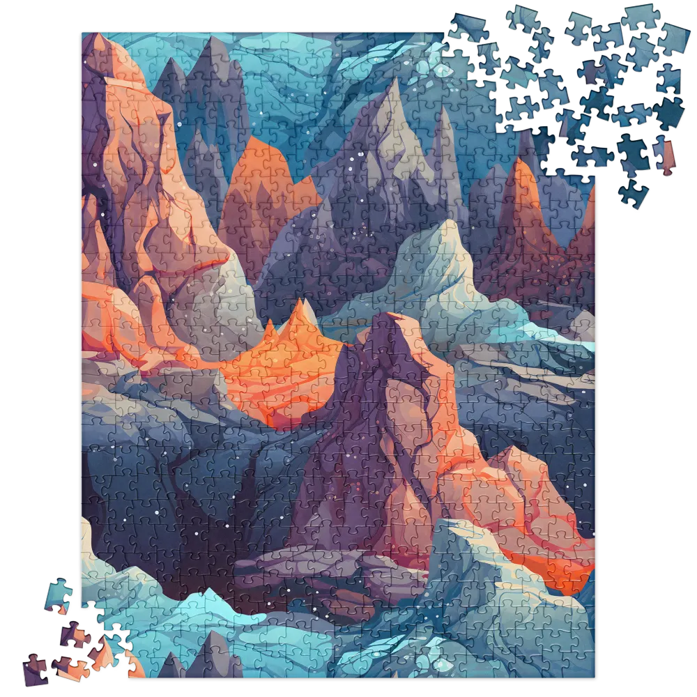 Mystical Peaks of Imagination | Jigsaw Puzzle | 520 pieces