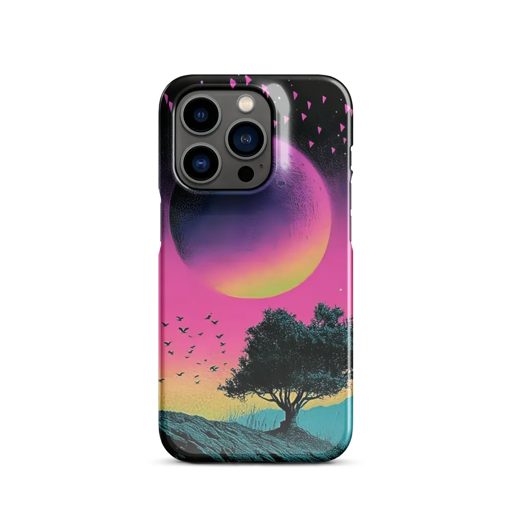 Dusk Under a Neon Moon