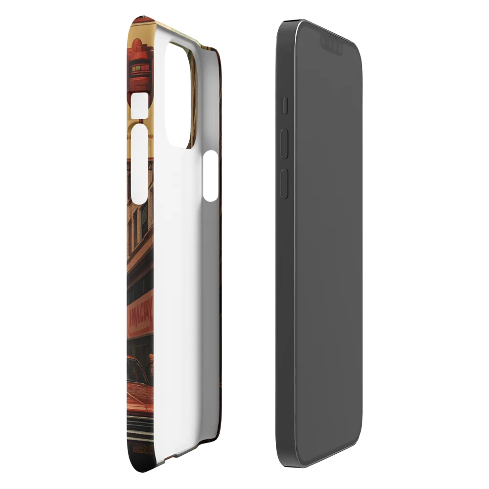 Nostalgic Cityscape: Reflections of a Forgotten Era | Phone Case |  13 Pro Max | Snap Case | Matte