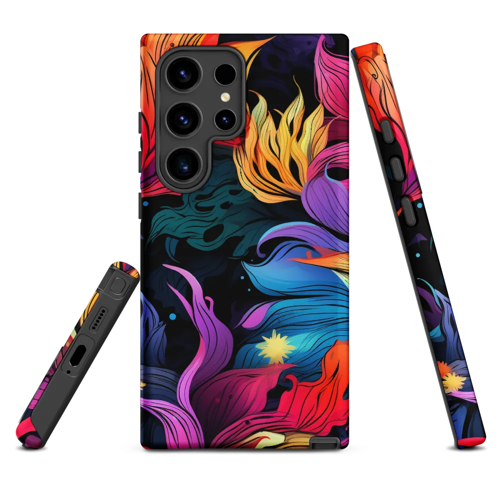 Floral Symphony | Phone Case |  S24 Ultra | Tough Case | Matte