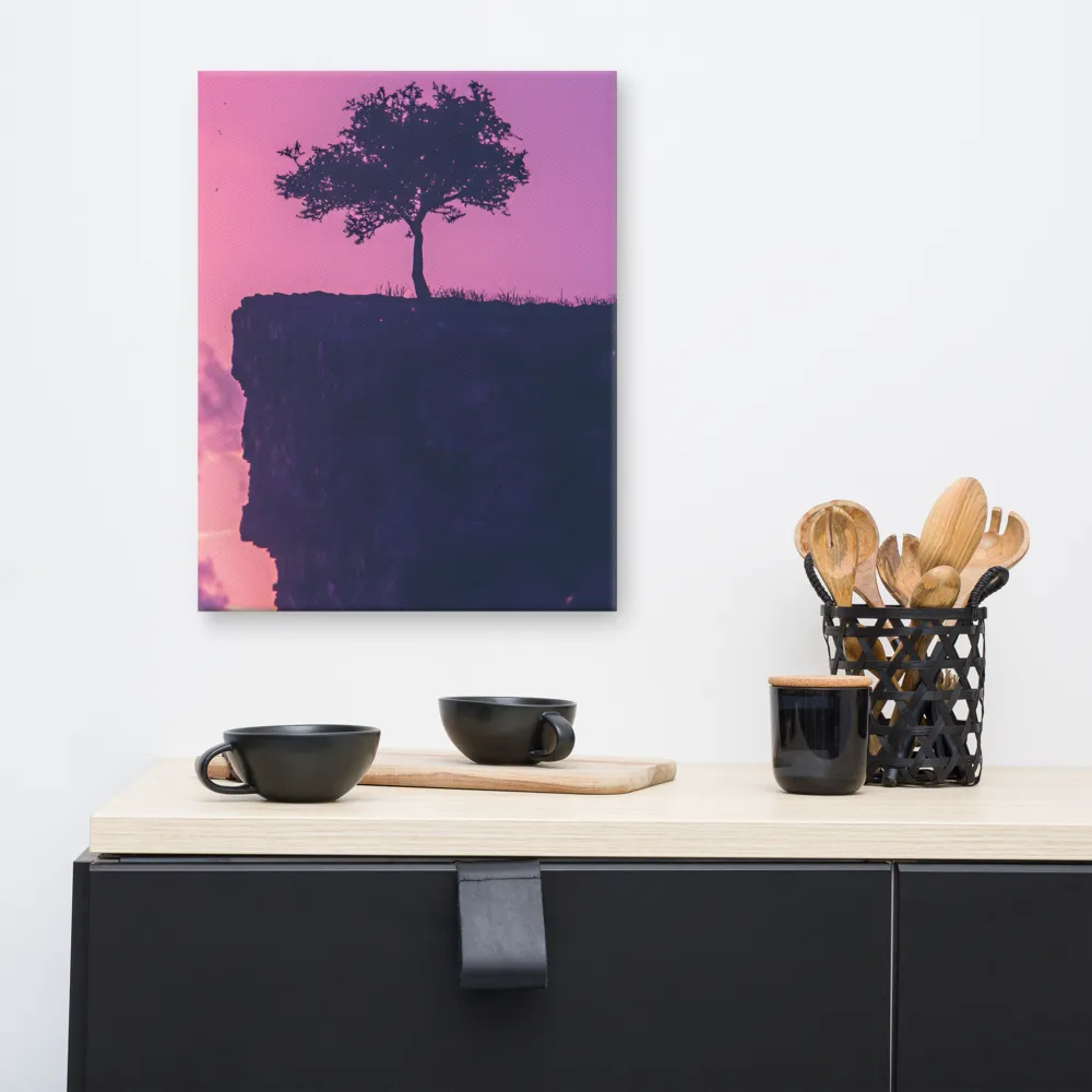 Solitude on the Edge | Canvas | 16″×20″