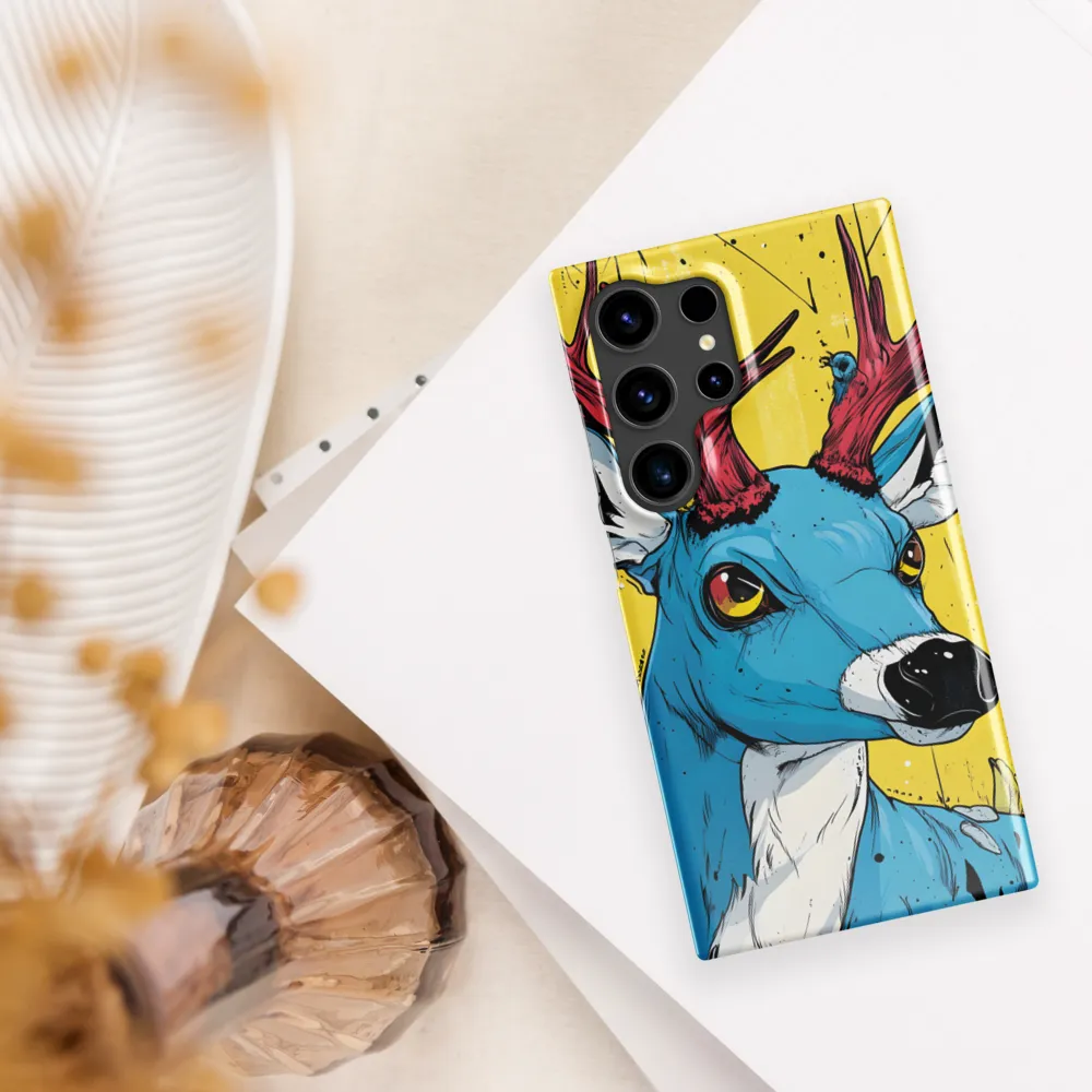 Vivid Antlers: A Modern Take on Nature