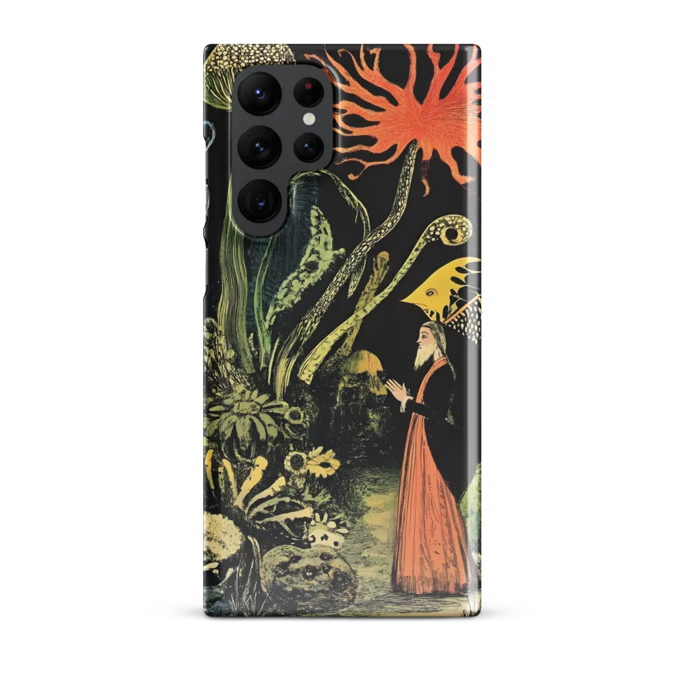 Enchanted Encounter in a Fantastical Garden | Phone Case |  S22 Ultra | Snap Case | Glossy