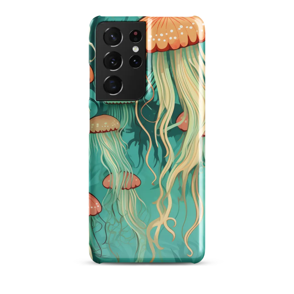 Ethereal Dance of Jellyfish | Phone Case |  S21 Ultra | Snap Case | Glossy
