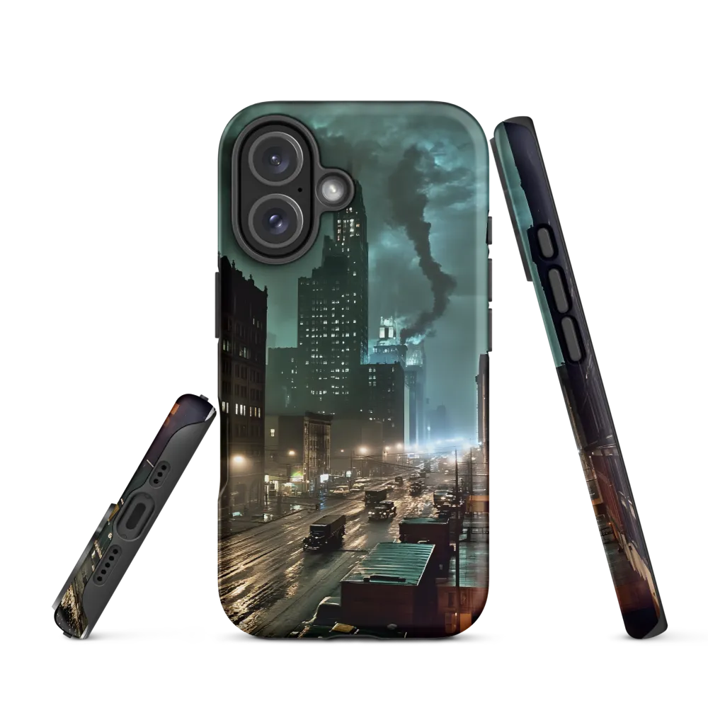 City of Shadows: A Nocturnal Symphony | Phone Case