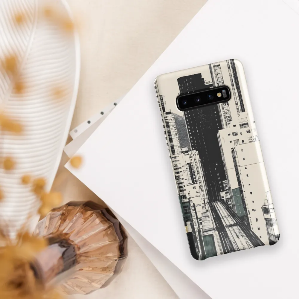 Urban Symphony: A Contemporary Cityscape | Phone Case |  S10 Plus | Snap Case | Glossy