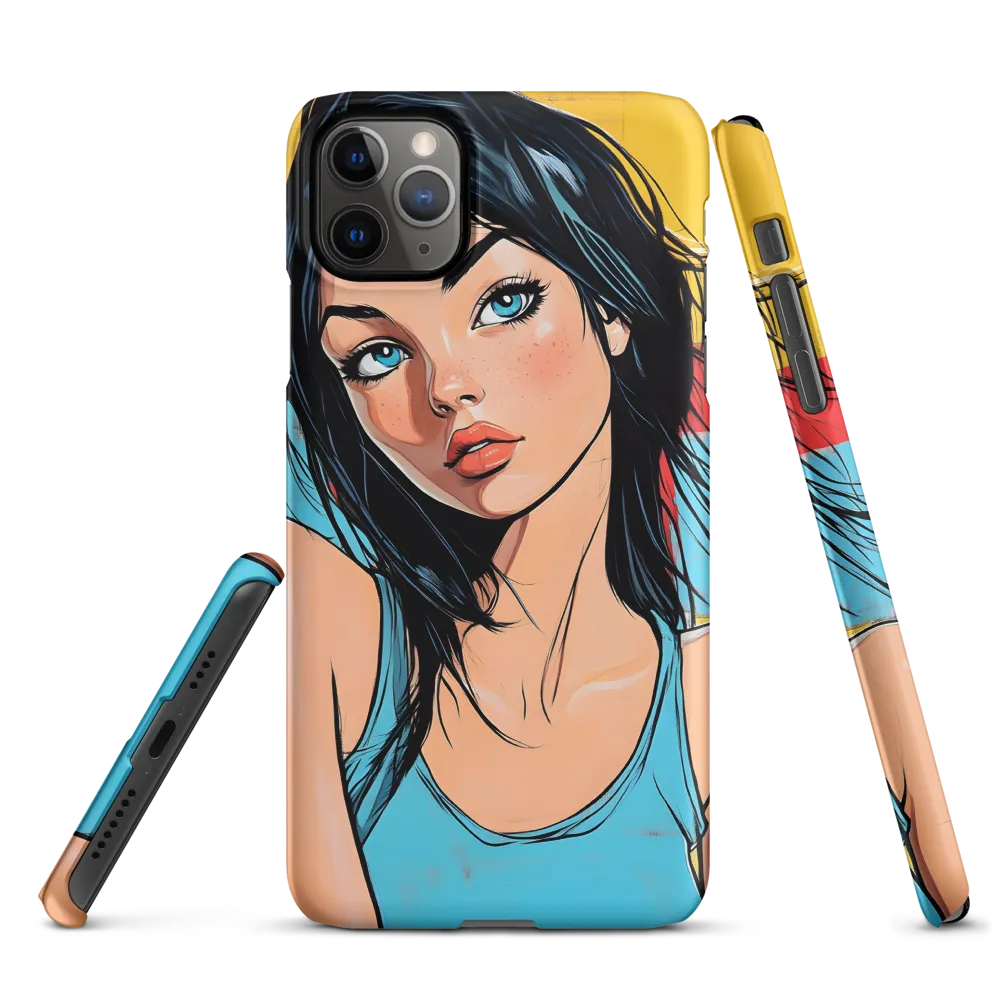 Vibrant Portrait of Modern Youth | Phone Case |  11 Pro Max | Snap Case | Matte