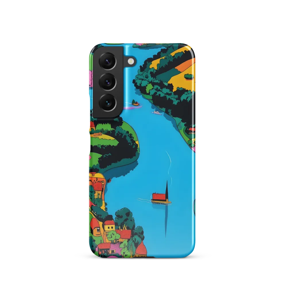 Whimsical River Landscape