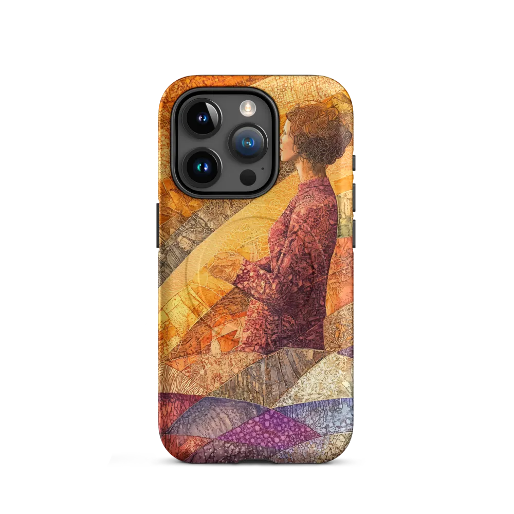 Whispers of Contemplation | Phone Case |  15 Pro | MagSafe® Tough Case | Matte