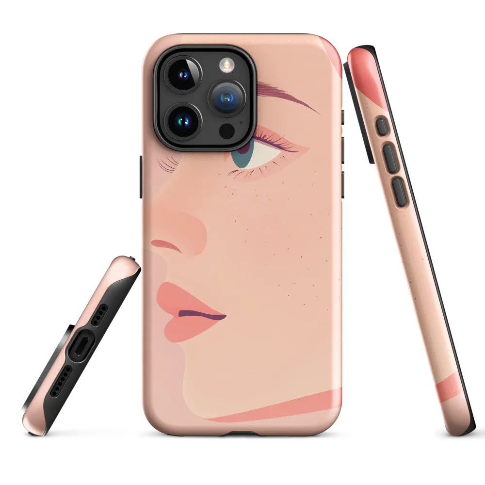 Serenity in Profile | Phone Case |  15 Pro Max | Tough Case | Glossy