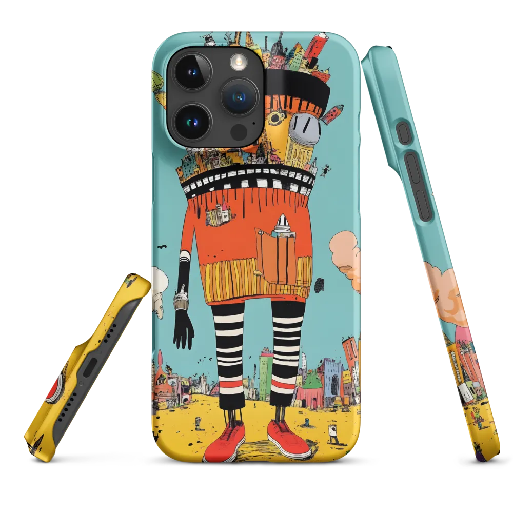 Urban Fantasia: A Whimsical Encounter | Phone Case |  16 Pro Max | Snap Case | Matte
