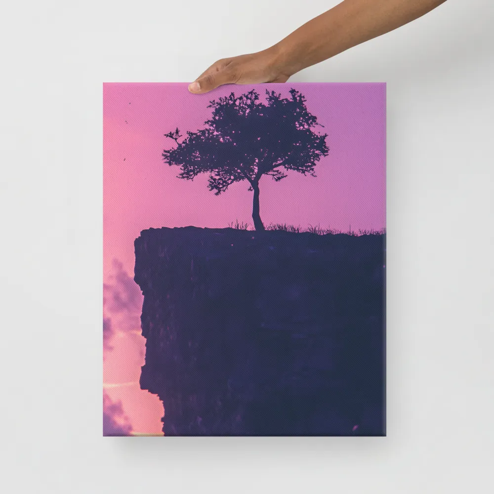 Solitude on the Edge | Canvas | 16″×20″