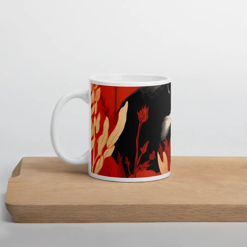 Whimsical Badger Dance | Mugs | Multiple Sizes & Colors