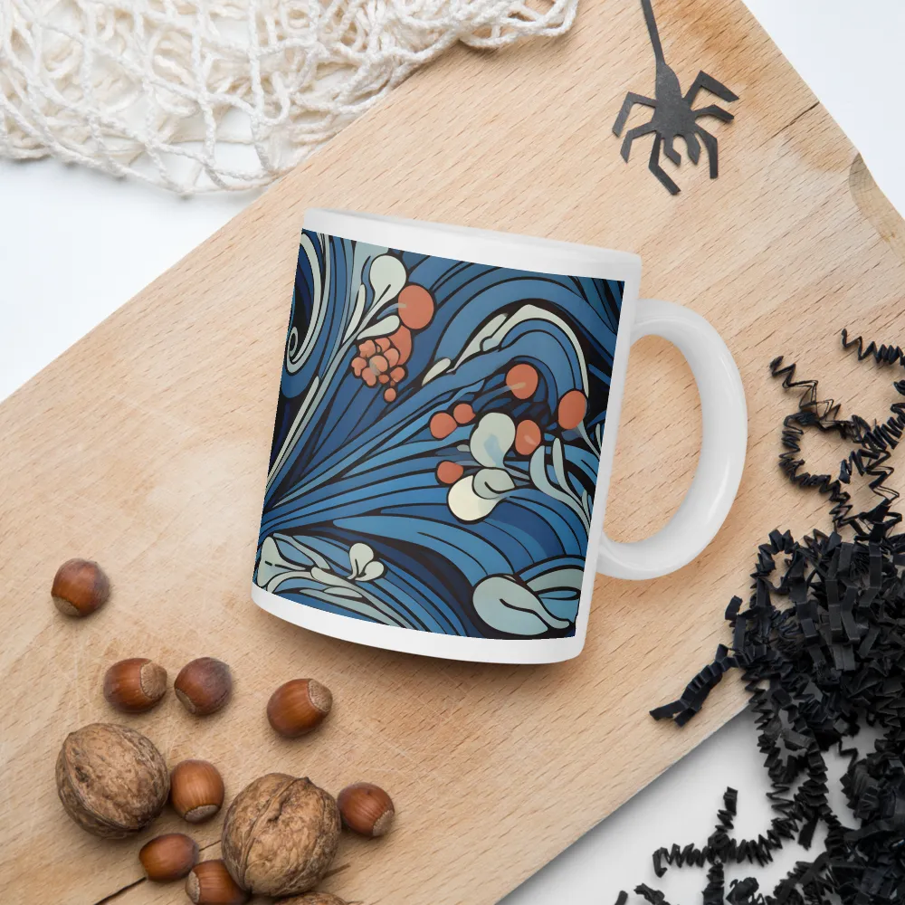 Nature's Elegance: An Oceanic Tapestry | Mugs | Multiple Sizes & Colors