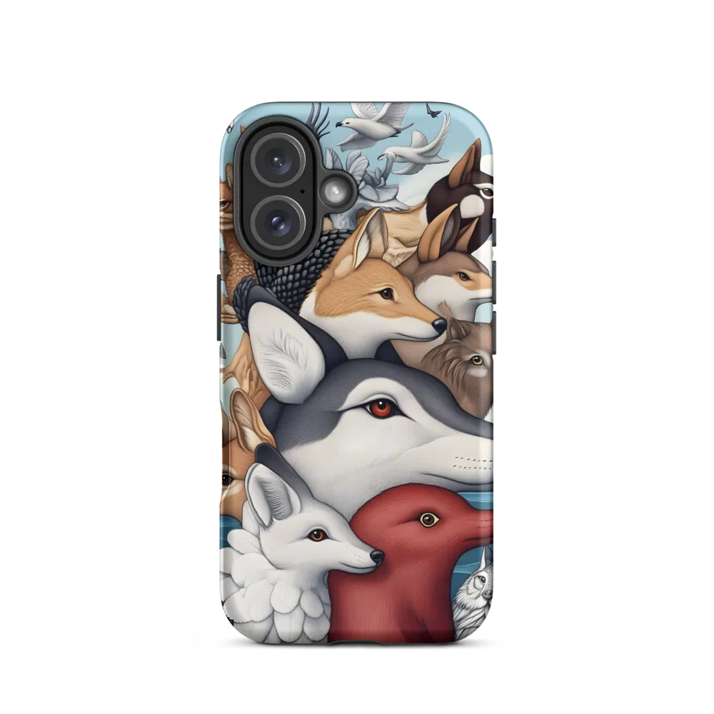 The Enchanted Animal Assembly | Phone Case |  16 | Tough Case | Matte