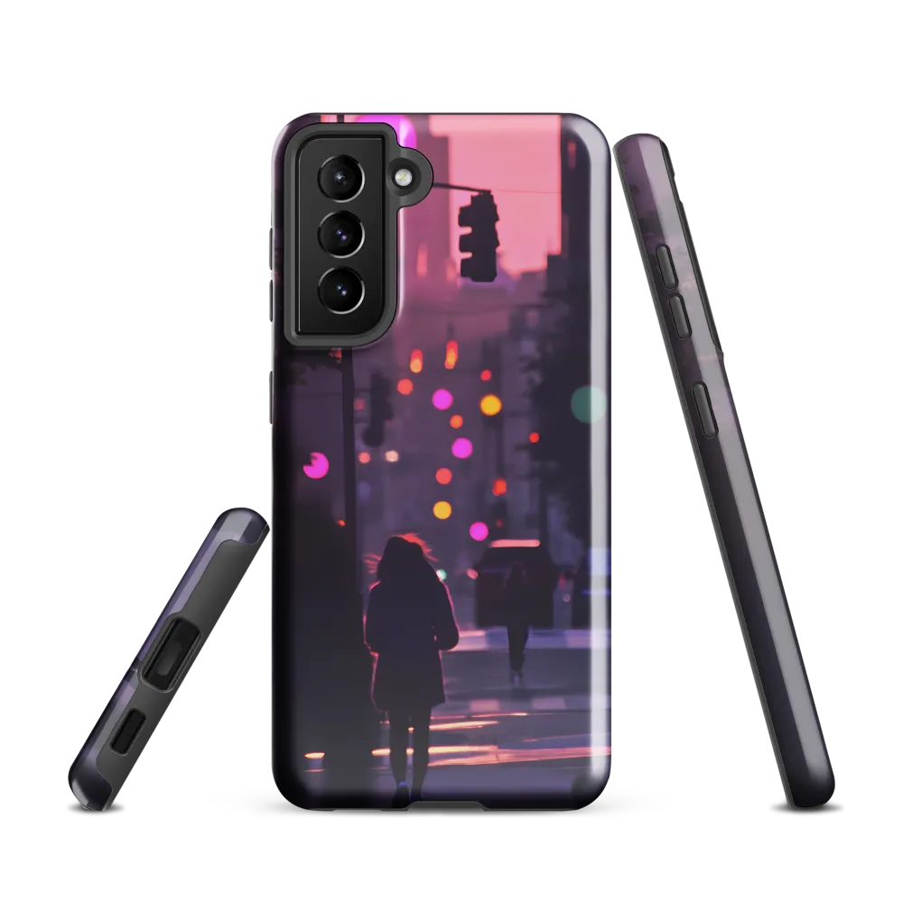 City Silhouettes at Dusk | Phone Case |  S21 | Tough Case | Glossy