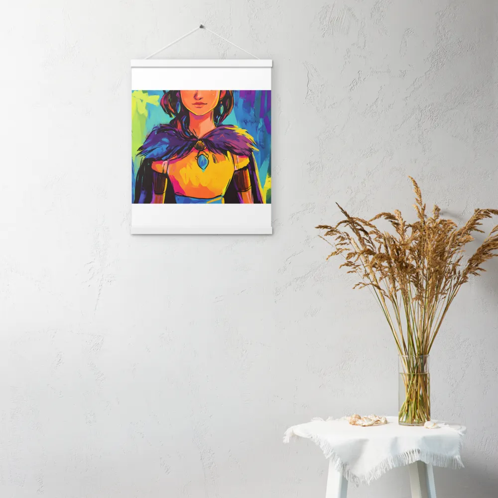 Guardian of Colors | Poster With White Wood Hanger | 16″×20″