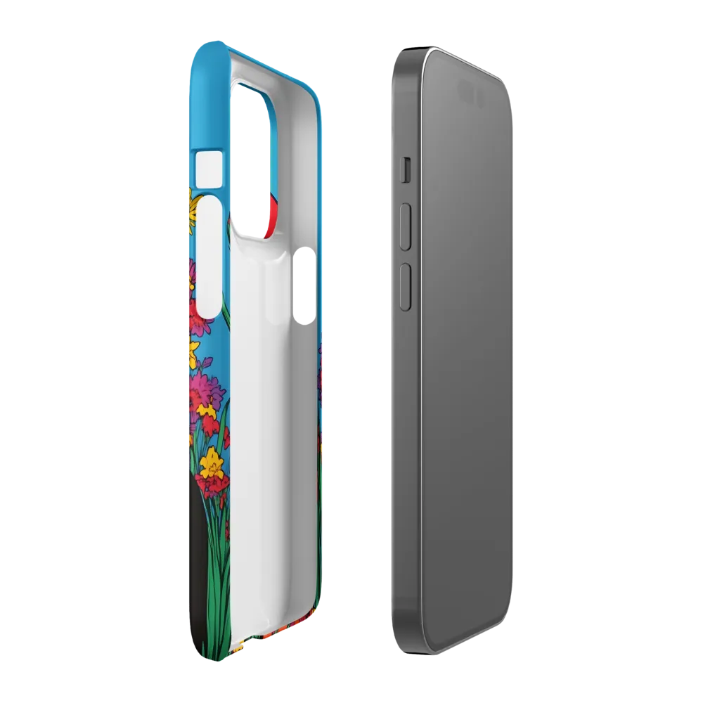 Botanical Elegance | Phone Case |  14 Pro | Snap Case | Matte