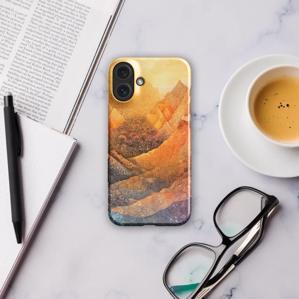 Serene Peaks of Color
