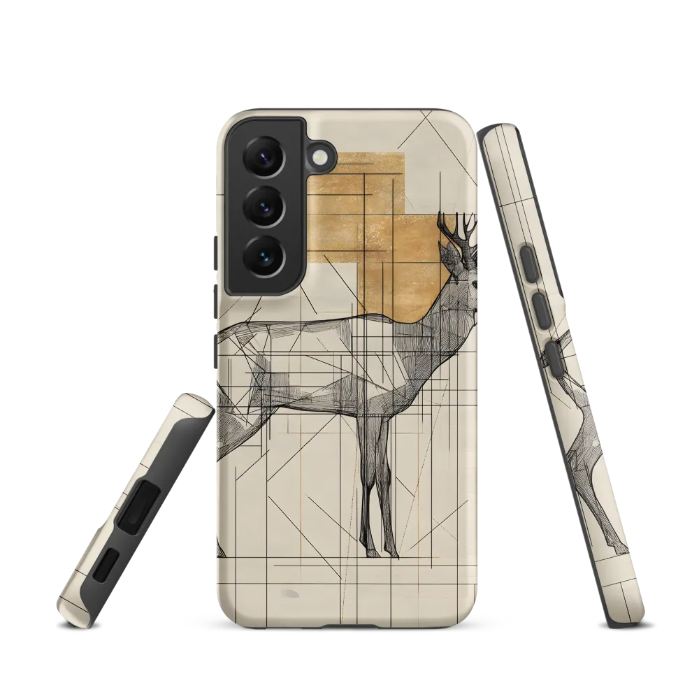 Geometric Elegance: The Majestic Deer