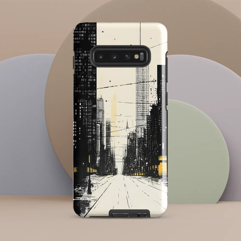 Ethereal Cityscape | Phone Case |  S10 Plus | Tough Case | Glossy