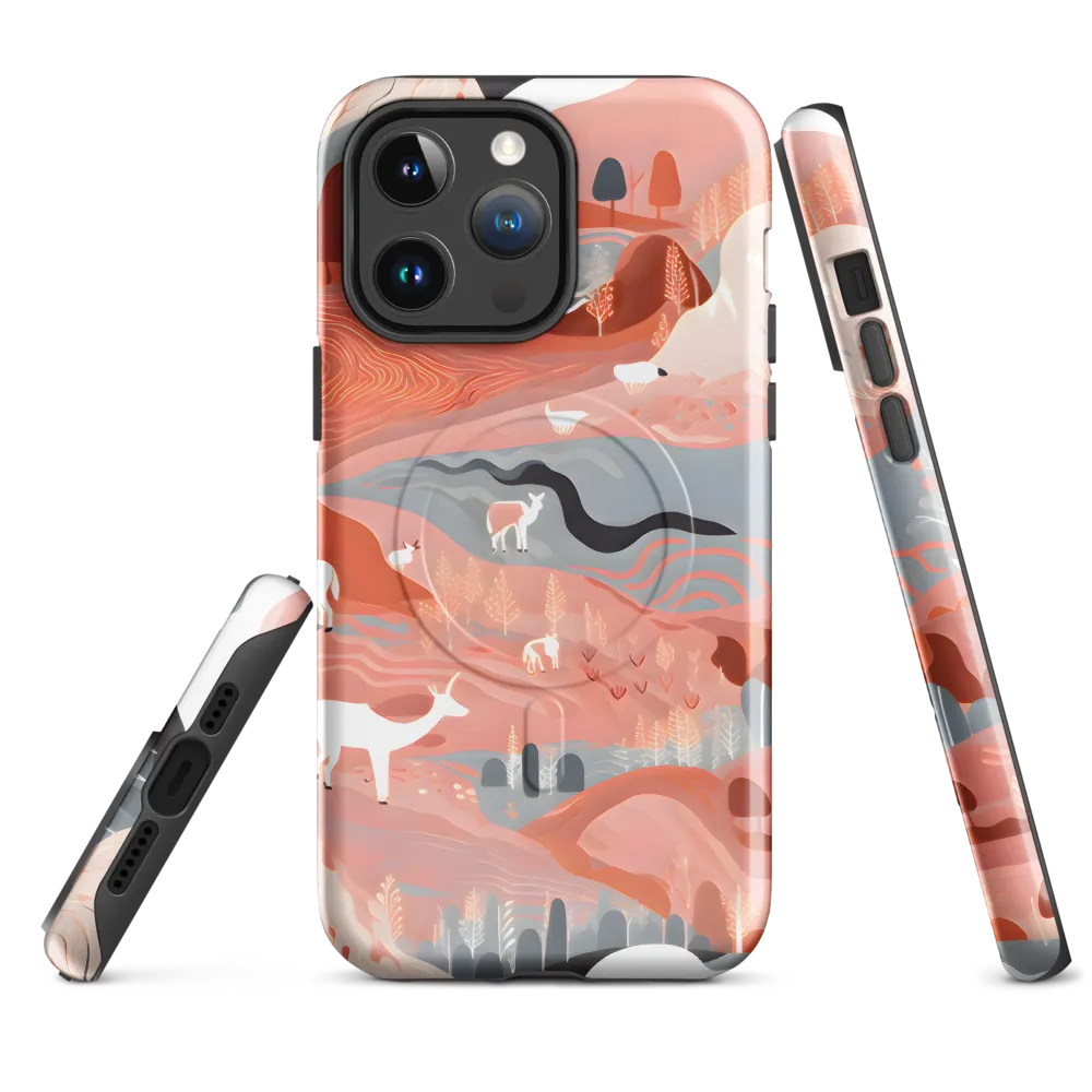Harmony in Nature | Phone Case |  14 Pro Max | MagSafe® Tough Case | Glossy