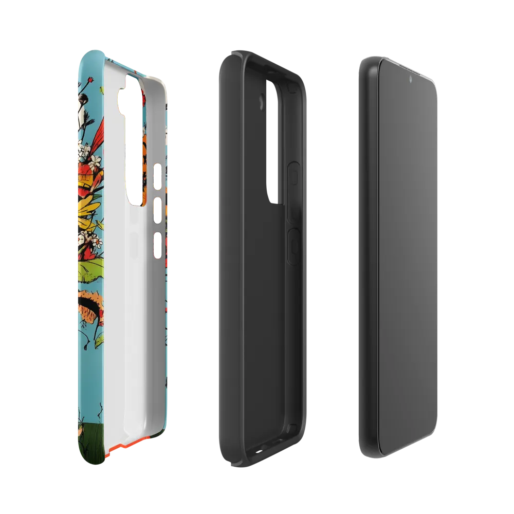 Whimsical Bloom | Phone Case |  S22 | Tough Case | Matte
