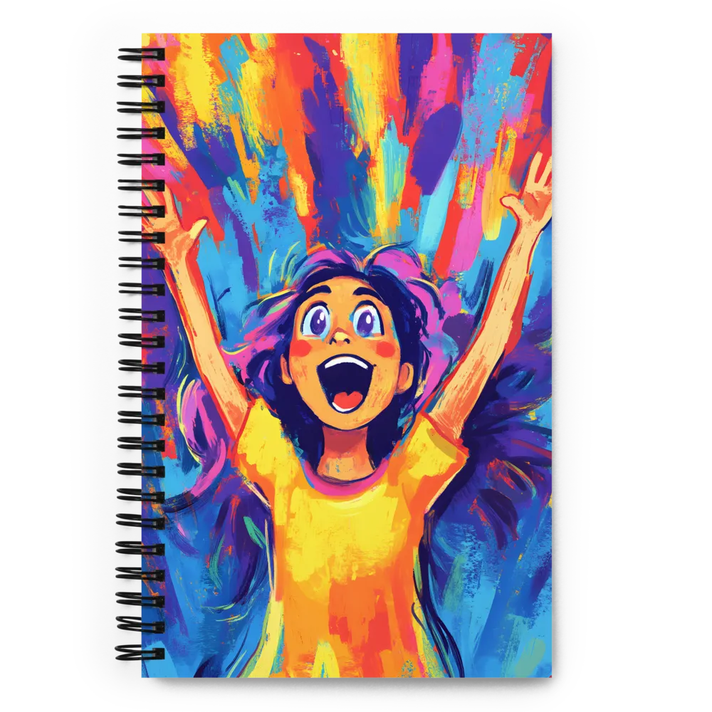 Burst of Joy | Spiral Notebook