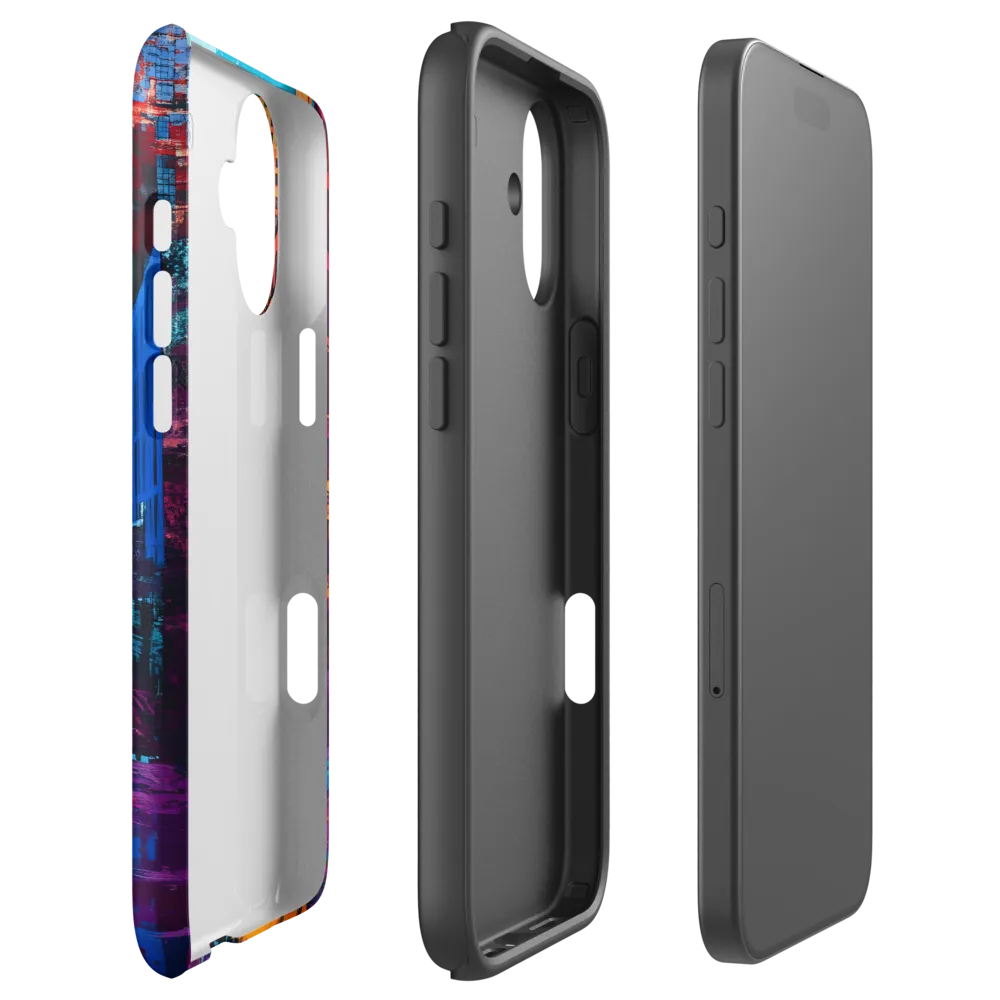 Vibrant Urban Horizons | Phone Case |  16 Plus | Tough Case | Matte