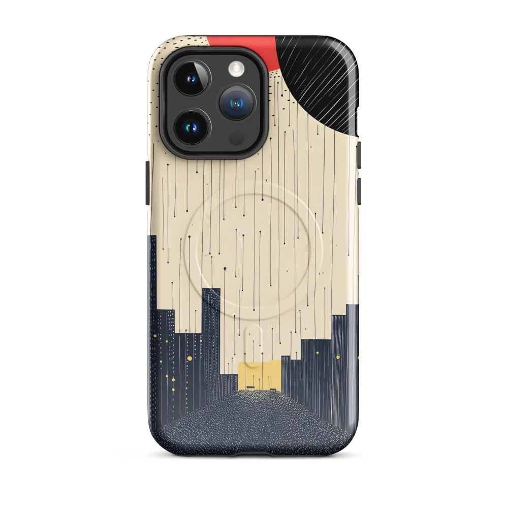 Whispers of the Urban Sky | Phone Case |  14 Pro Max | MagSafe® Tough Case | Glossy