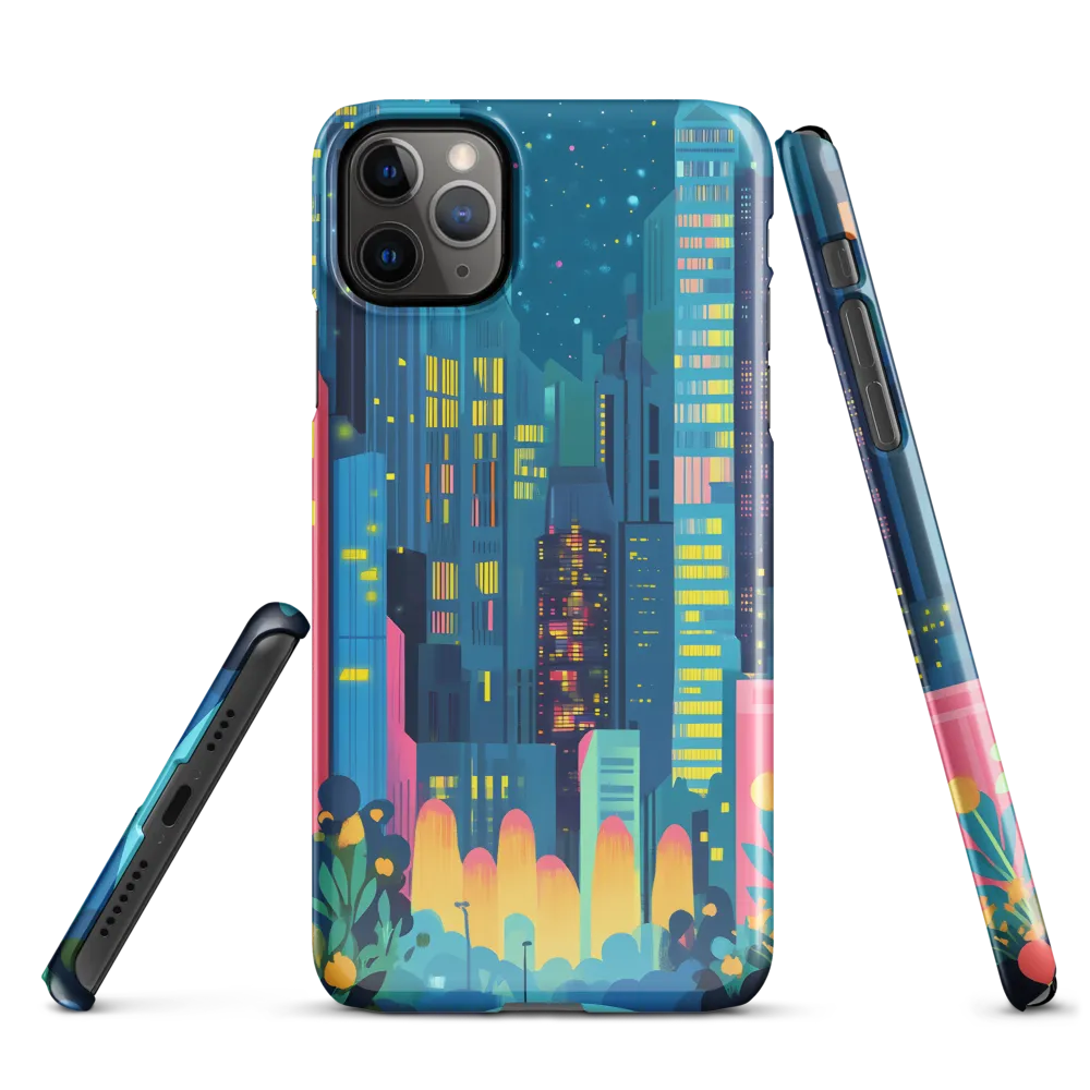 City of Dreams: A Multicolored Oasis | Phone Case |  11 Pro Max | Snap Case | Glossy