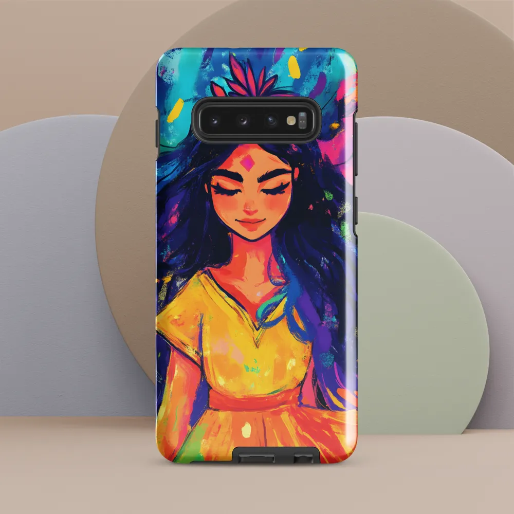 Serenity in Color | Phone Case |  S10 Plus | Tough Case | Glossy