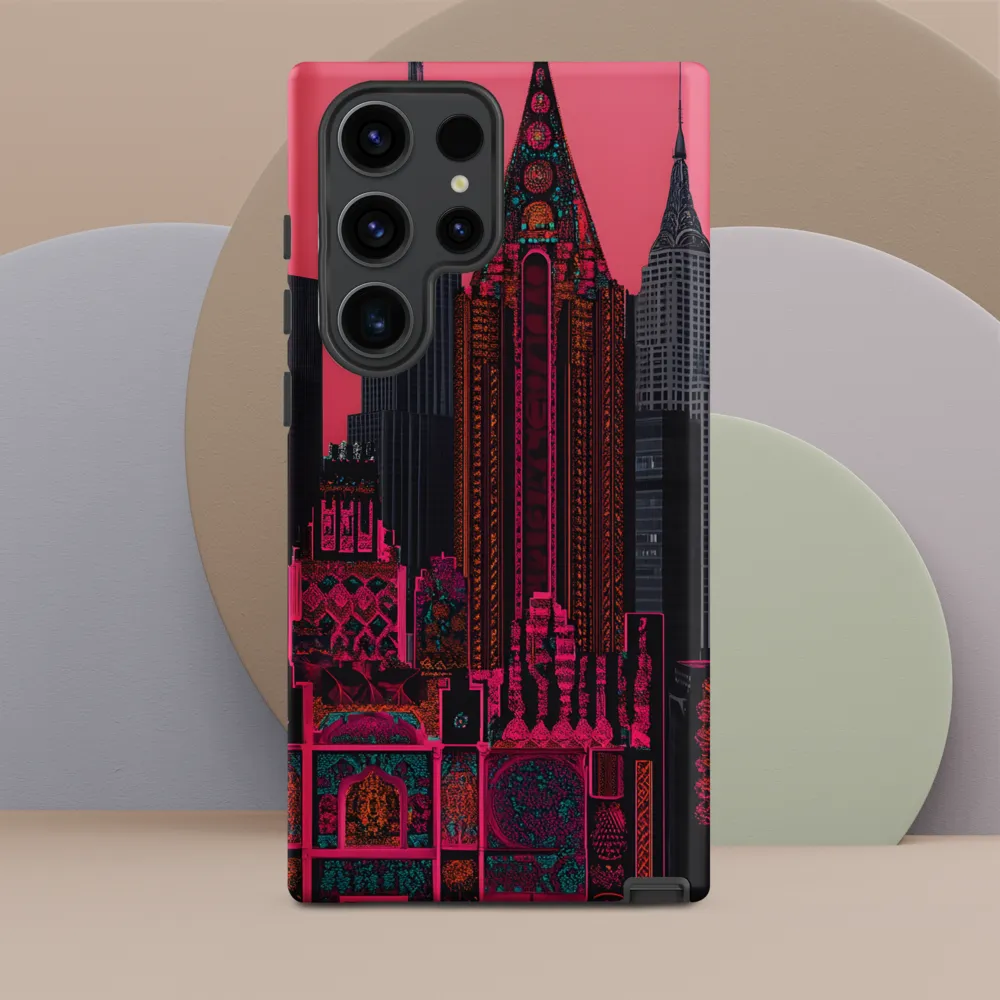 Urban Vibrance: A Digital Exploration of Skyscrapers