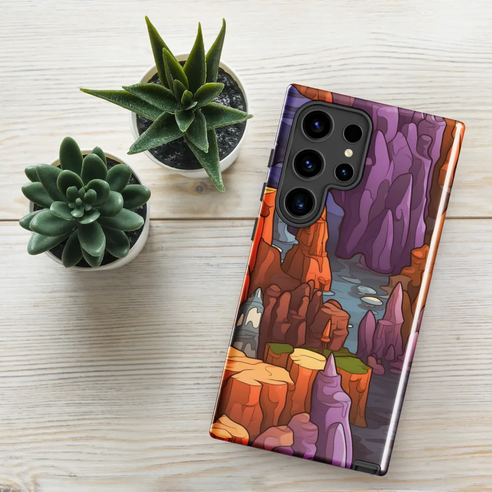 Vibrant Rockscape: A Digital Odyssey