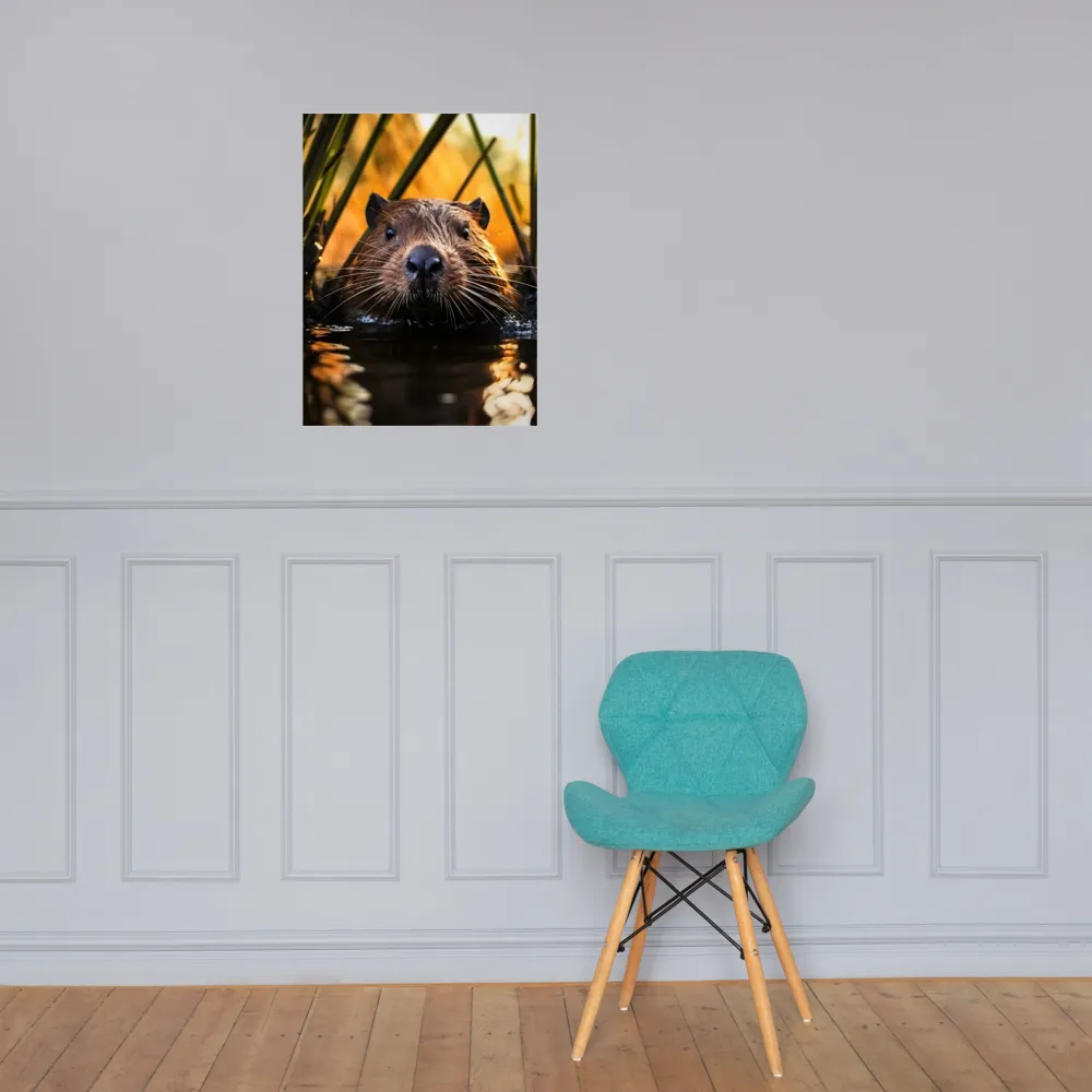 Beaver Serenity: A Natural Portrait