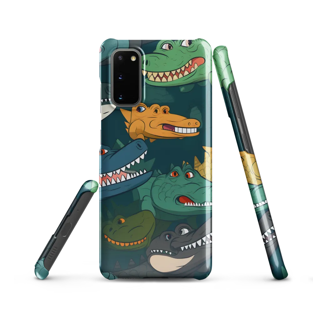Cheerful Crocodilian Parade