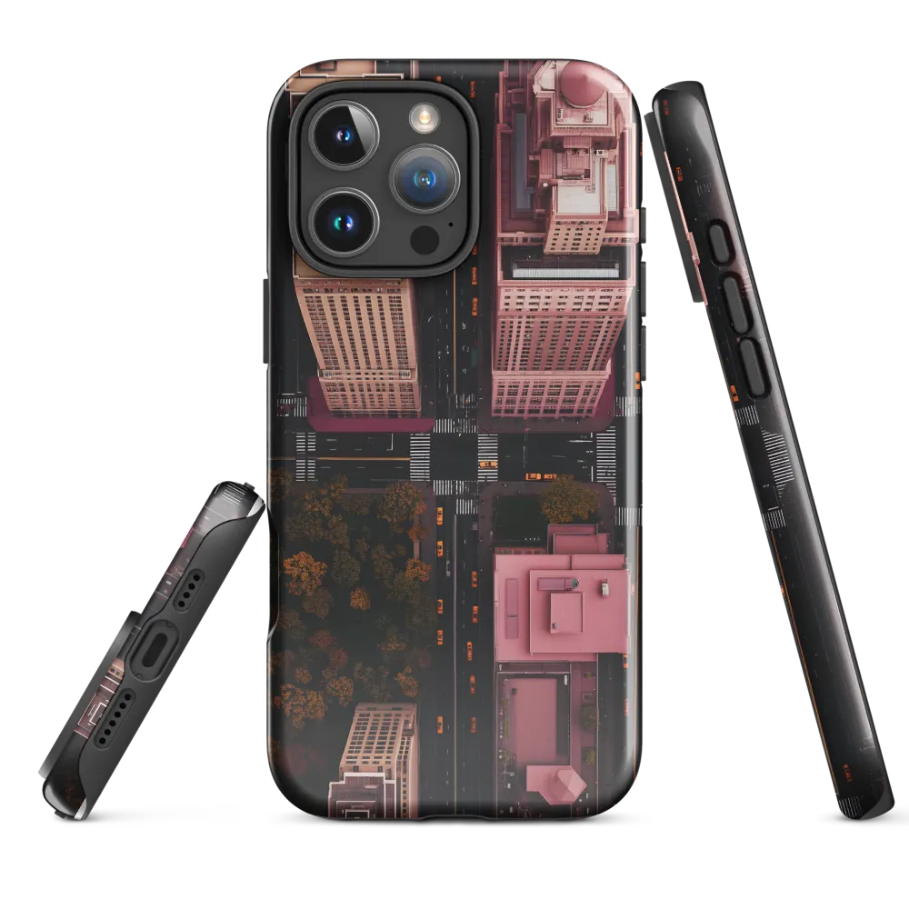 Urban Symphony: Aerial Perspectives | Phone Case |  16 Pro Max | Tough Case | Glossy