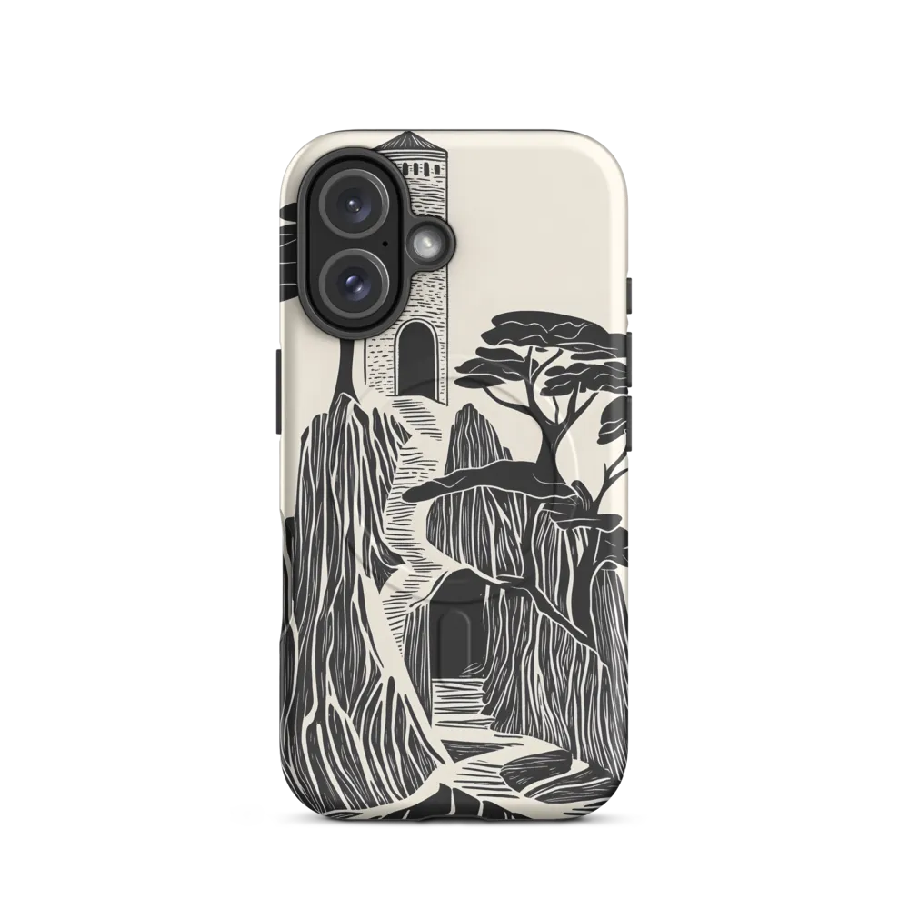 Echoes of a Mystical Tower | Phone Case |  16 | MagSafe® Tough Case | Matte