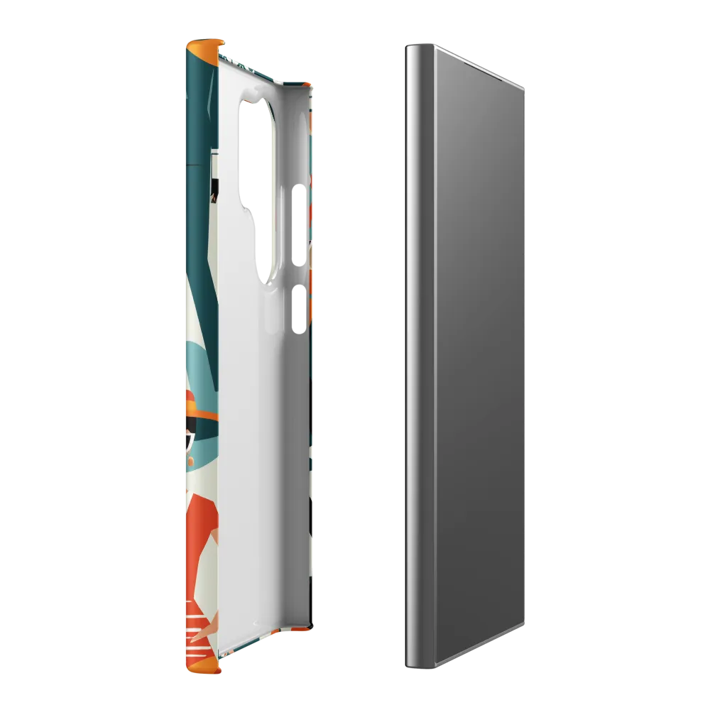 Chic Figures in Pop Art | Phone Case |  S24 Ultra | Snap Case | Matte