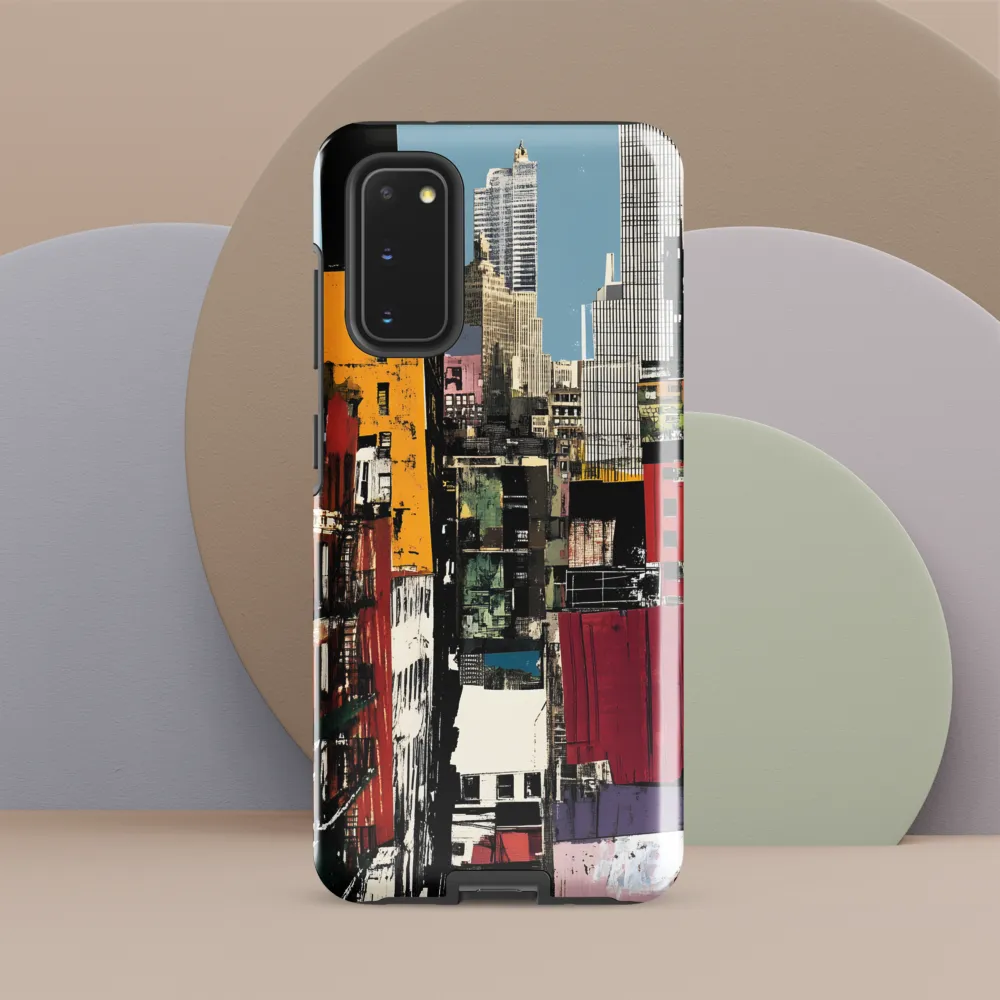 Urban Collage: A Vivid Cityscape