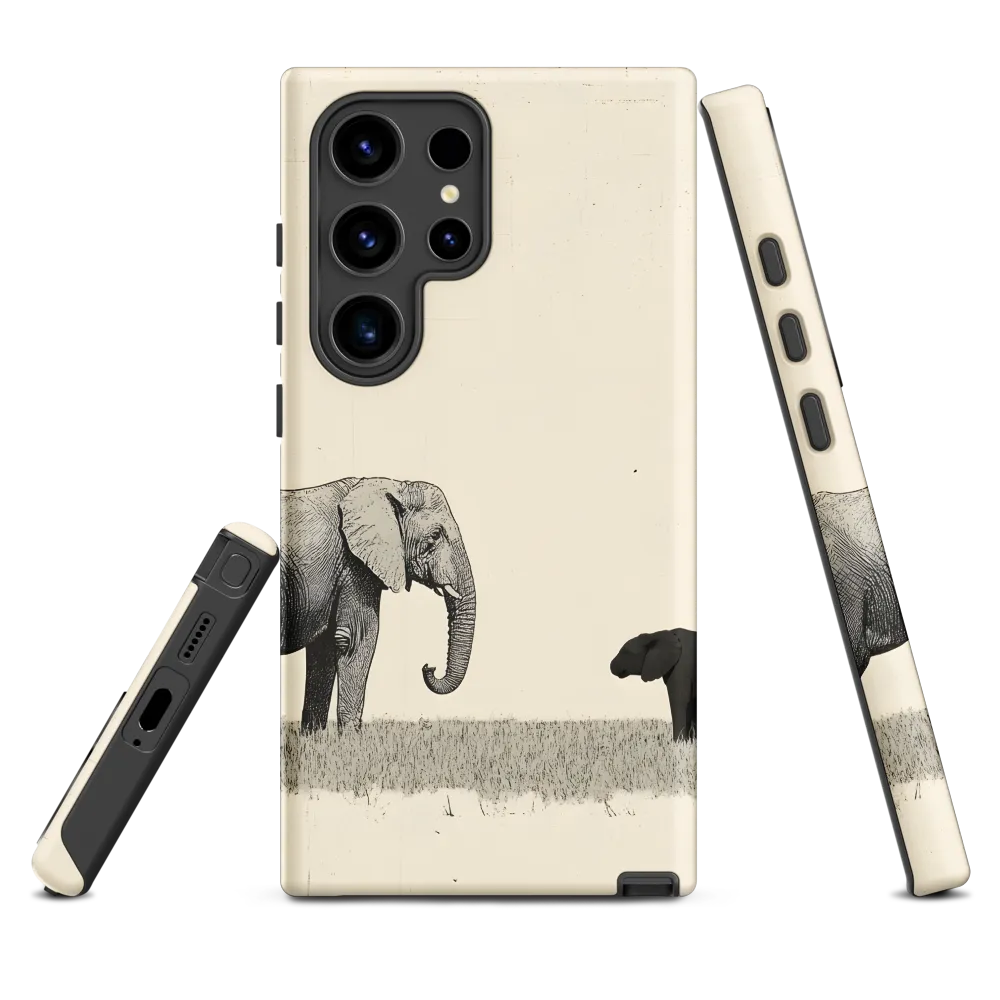 Contrasting Companions | Phone Case |  S24 Ultra | Tough Case | Matte