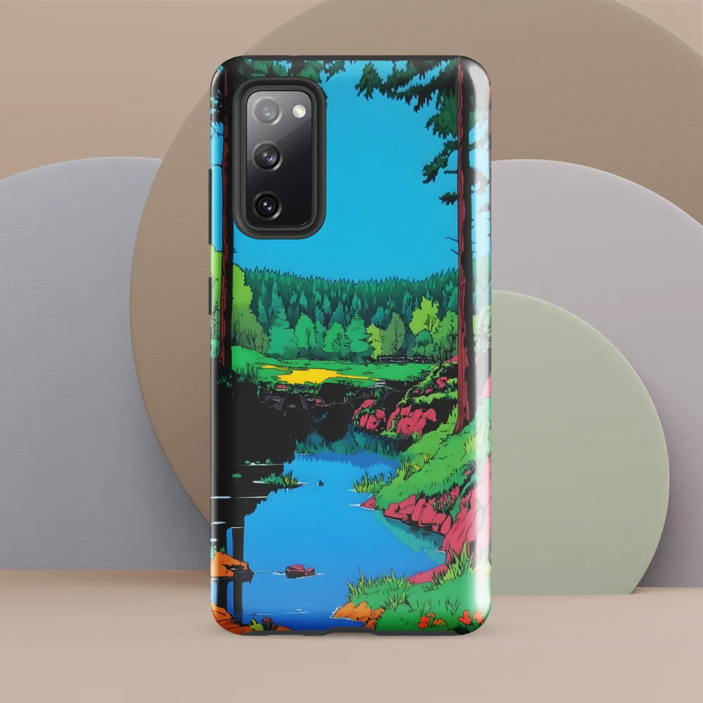 Tranquil Reflections: A Vibrant Landscape