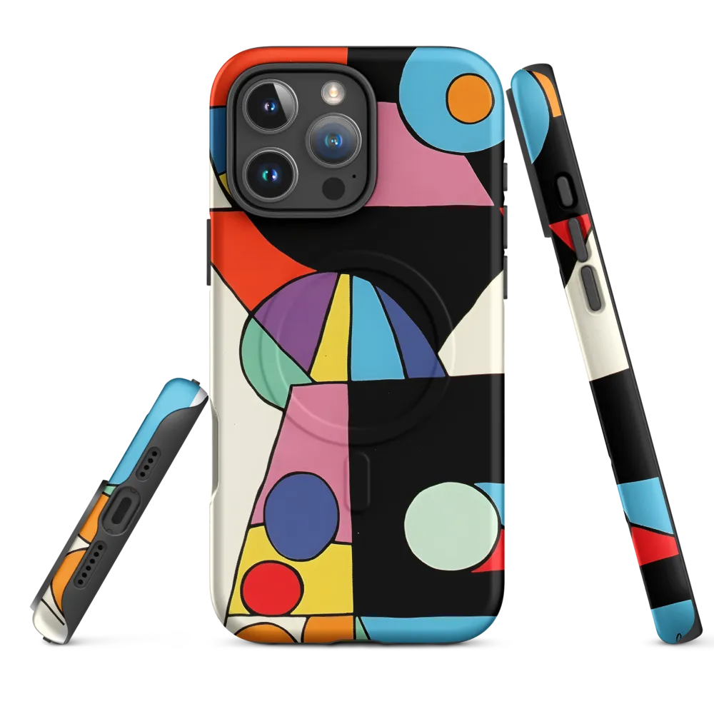 The Play of Shapes | Phone Case |  16 Pro Max | MagSafe® Tough Case | Matte