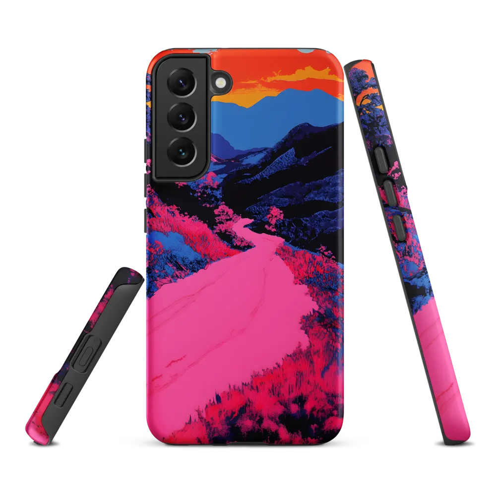 Ethereal Landscape in Vivid Hues