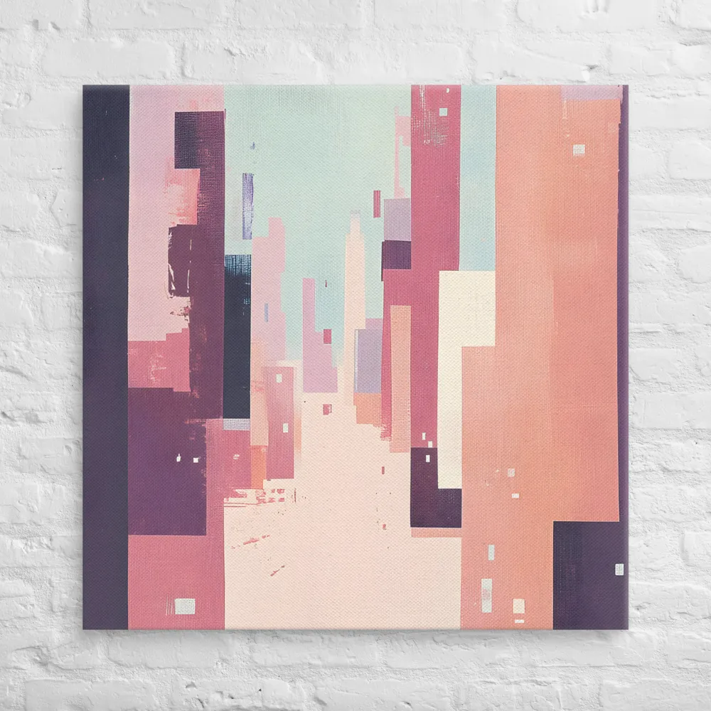 Tranquil Cityscape | Canvas | 36″×36″