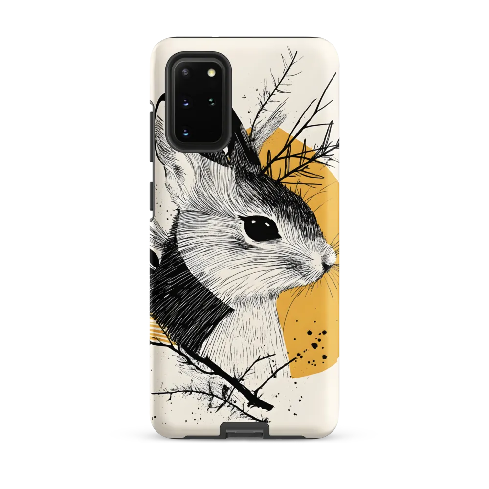 Ethereal Rabbit: A Study in Line Art
